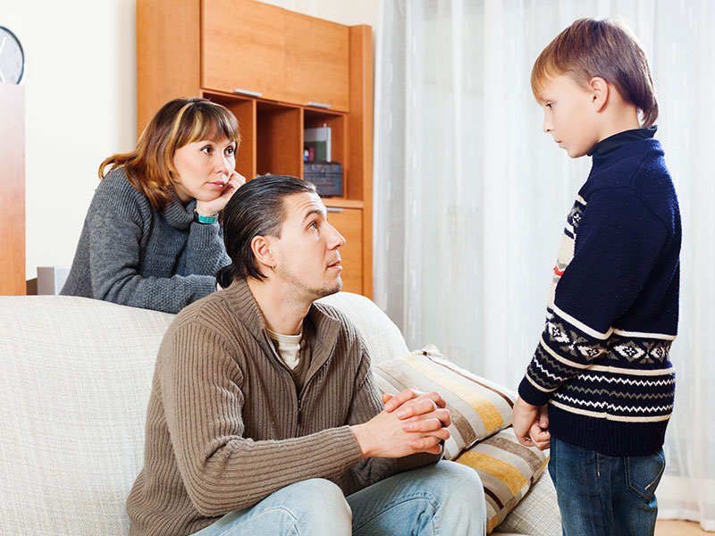 ¿ Cómo enfrentar los problemas con los hijos?